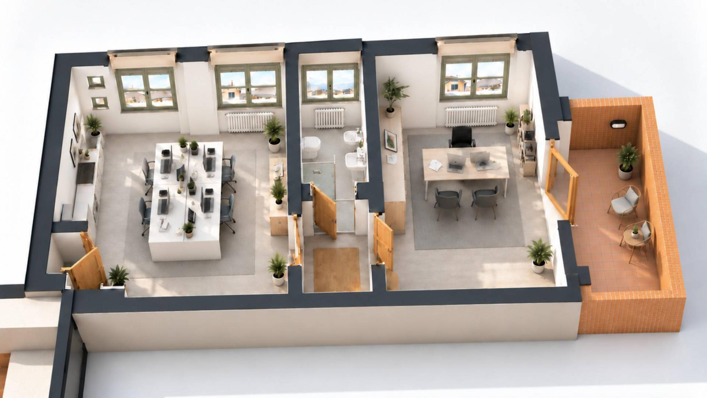 Studio/Ufficio a Capannori